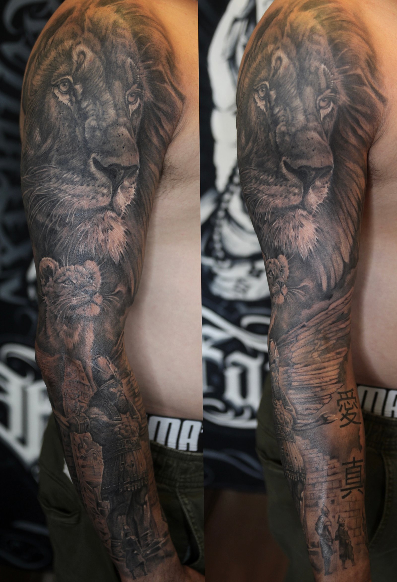 Custom tattoo design DragonLee - EDENINK Tokyo