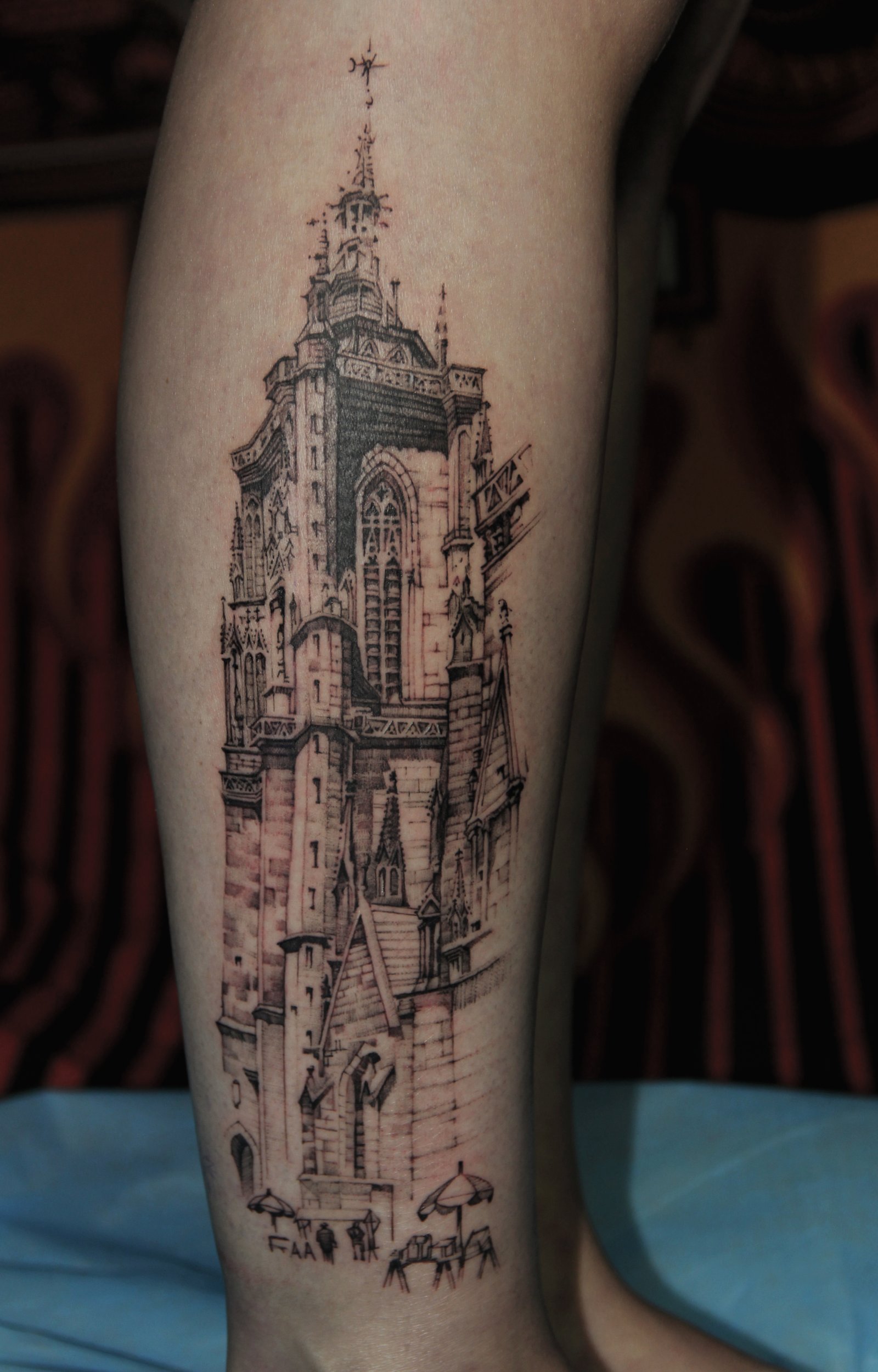 Fine art tattoo - DragonLee EDENINK Ikebukuro Tokyo